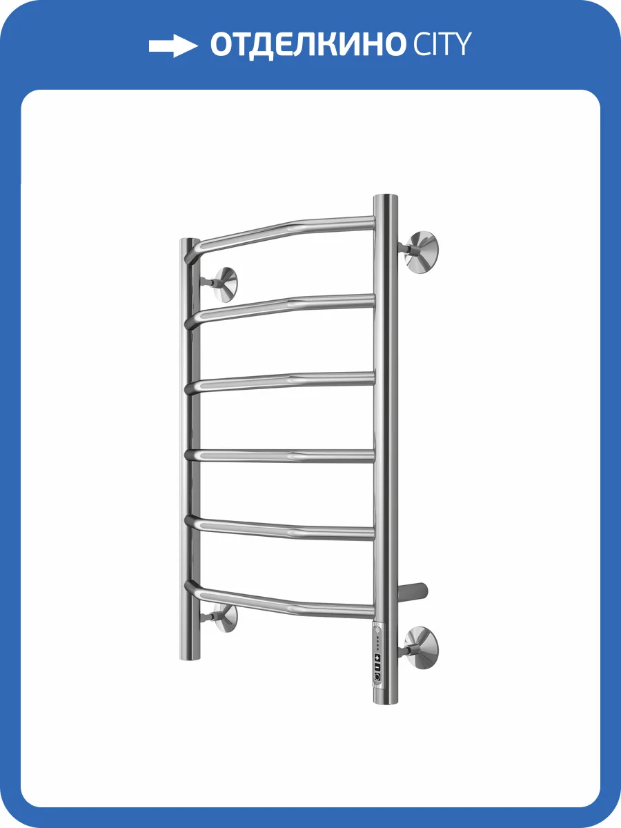 Полотенцесушитель Terminus Виктория П6 40x65, электрический фото 4