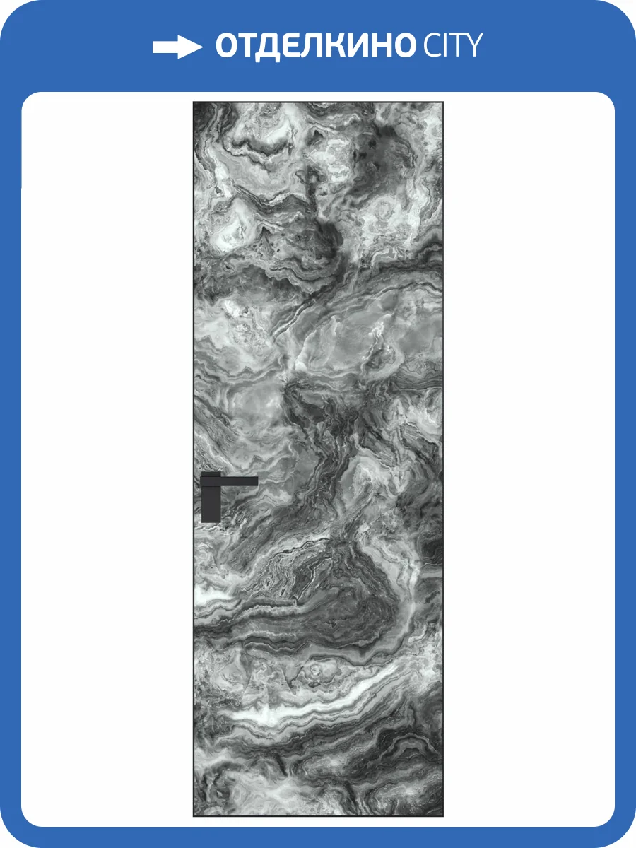 Межкомнатная дверь Profil Doors 1 AGK цвет профиля Черный, стекло безопасное 4 мм атриум серебро 600x2000 фото 2