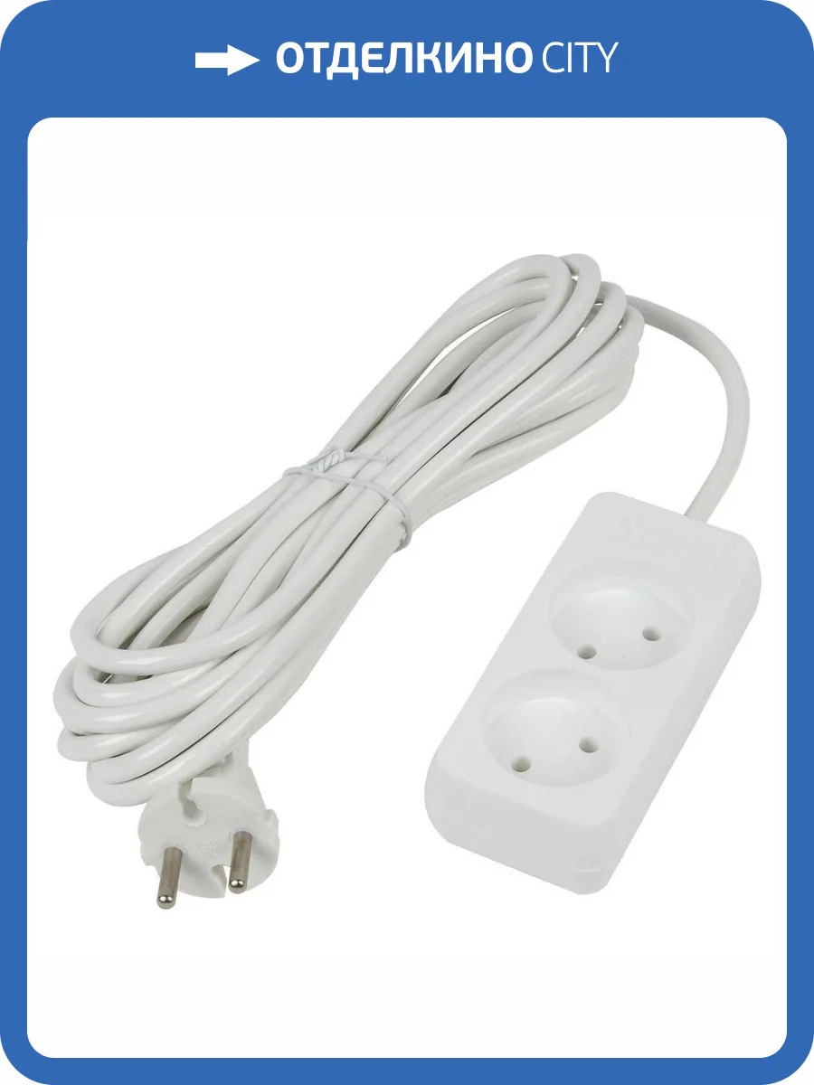 Удлинитель Uniel Ultra S-CU2-5 White фото 4