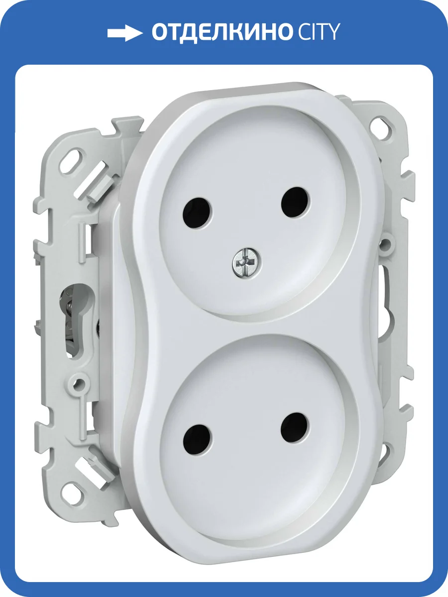 Розетка 2-местная IEK Flite FI-R20-10-K36 жемчуг фото 2