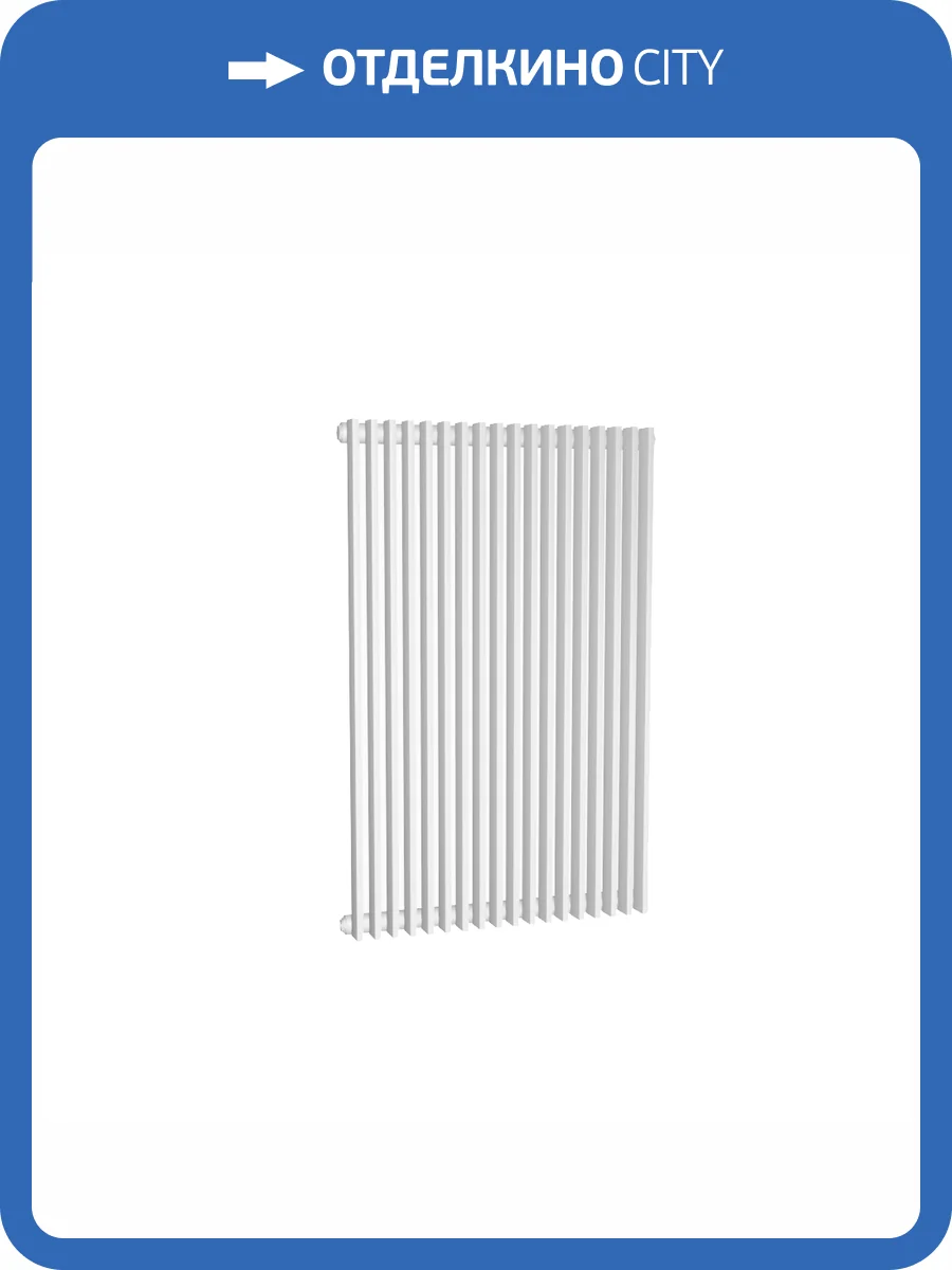 Стальной трубчатый радиатор отопления КЗТО Параллели В 1, однотрубный, 1000 38 секций фото 4