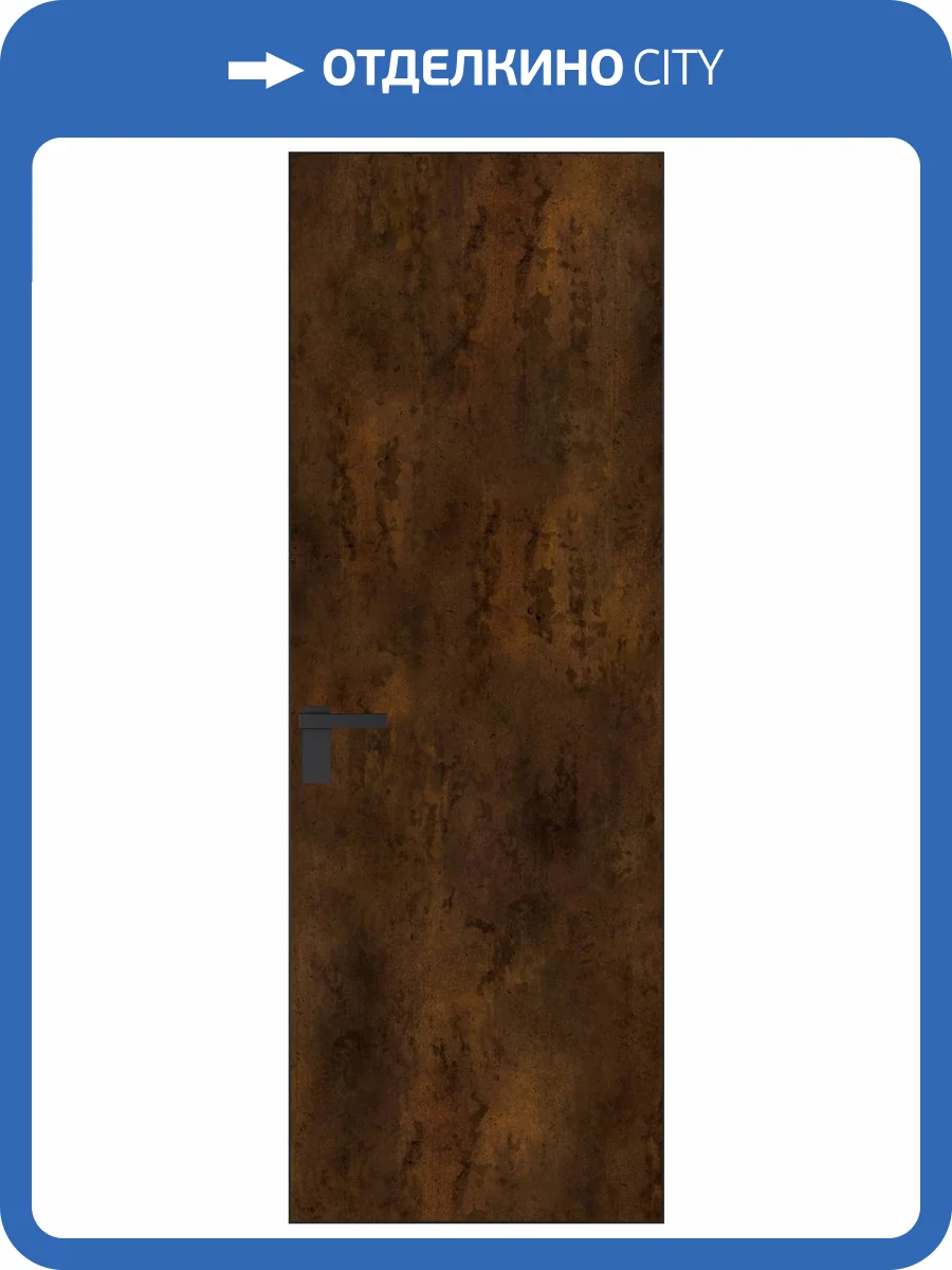 Межкомнатная дверь Profil Doors 1 AGK цвет профиля Черный, алюминиевая панель бронза 800x2000 фото 2