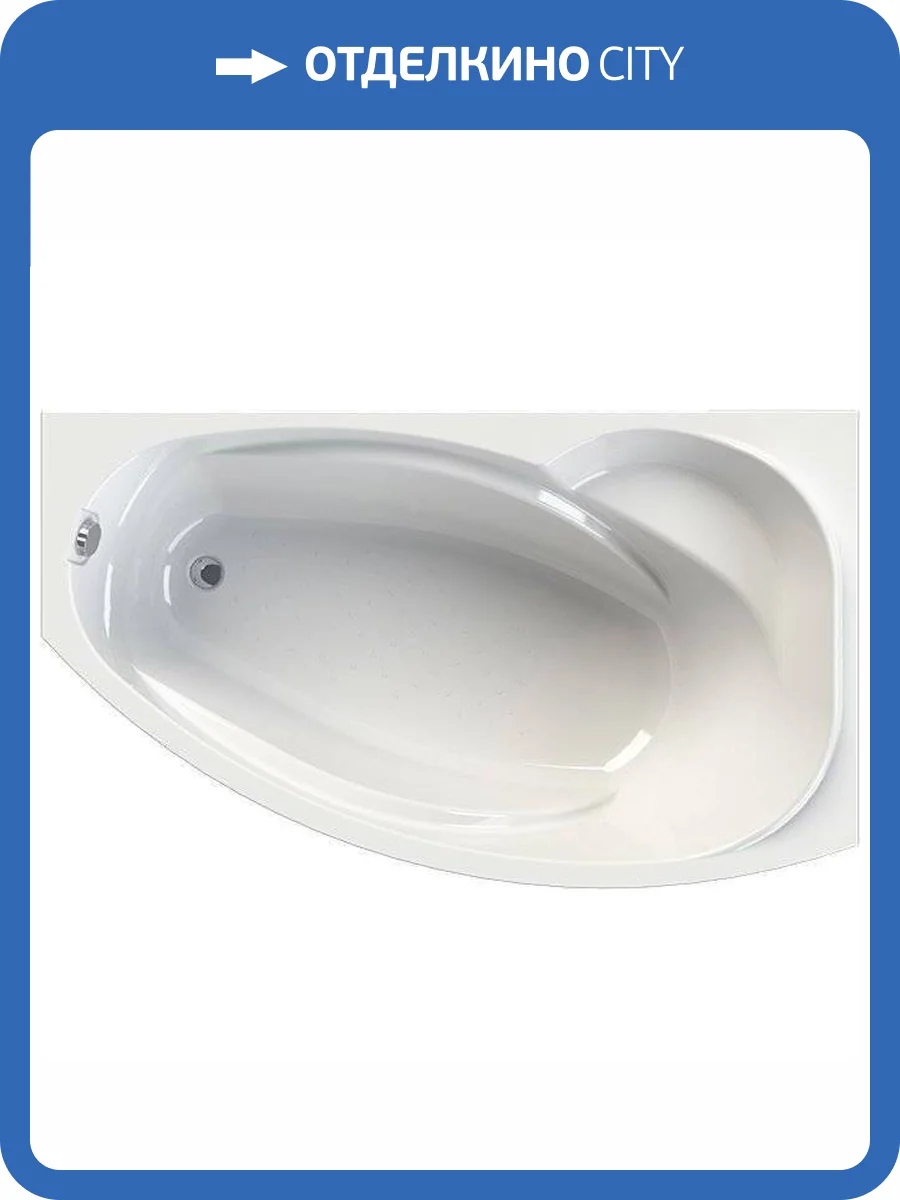 Акриловая ванна Radomir Vannesa София 2-01-0-2-1-223 170x100 правая фото 5