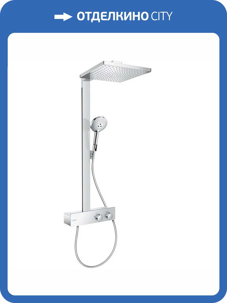 Душевая система Hansgrohe Raindance Select E 27361000 хром фото 3