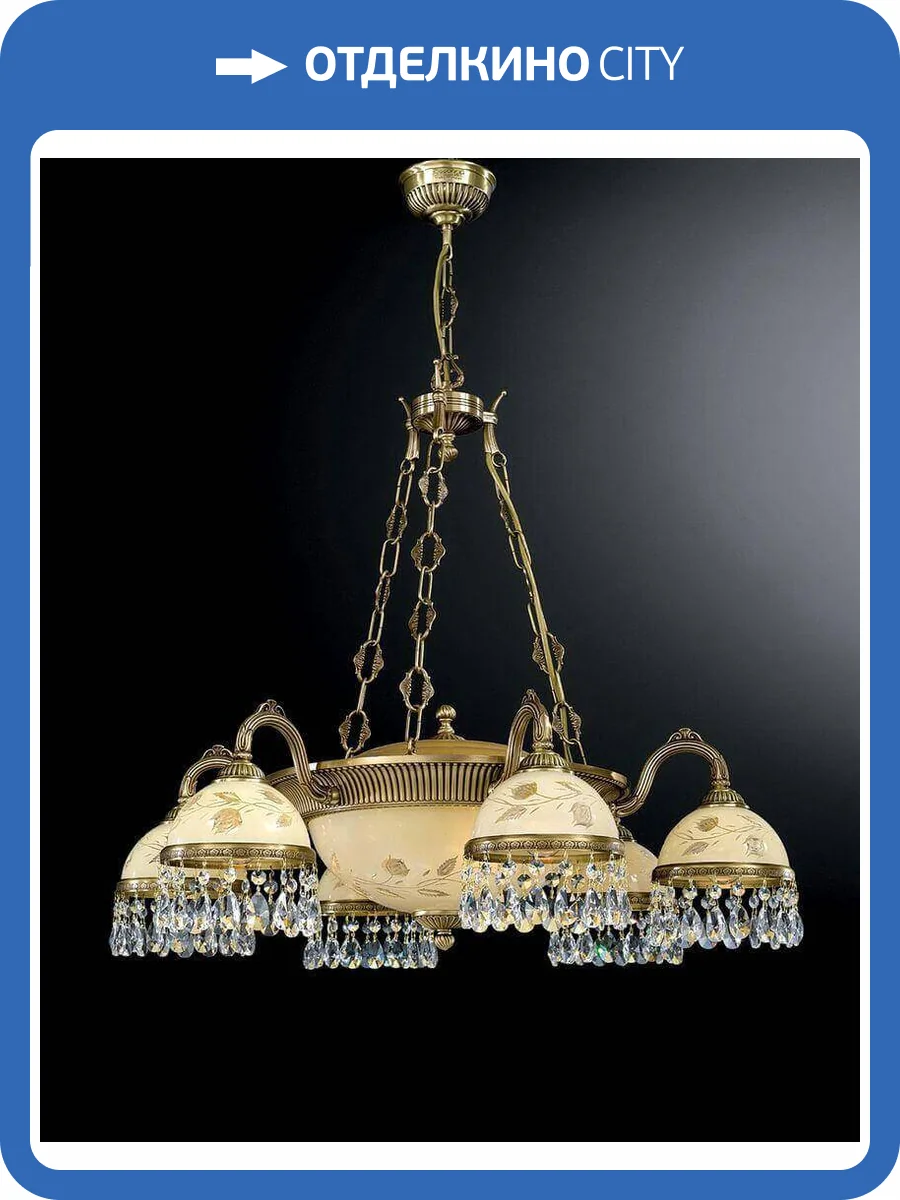 Подвесная люстра Reccagni Angelo L 6206/6+3 фото 2