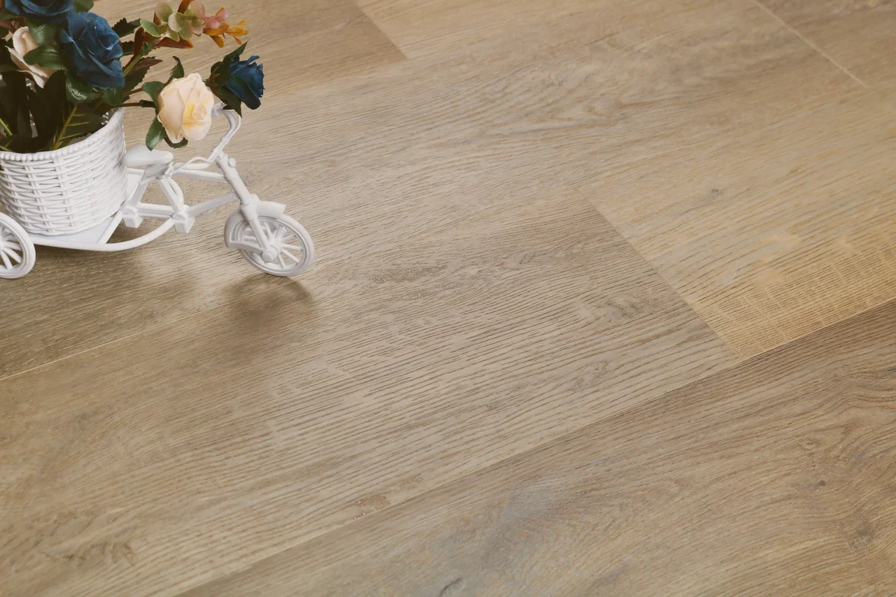 SPC Ламинат Icon Floor Black/Black Wide 4/43 4V BW-32 Дуб Карден 1220x184 фото 3