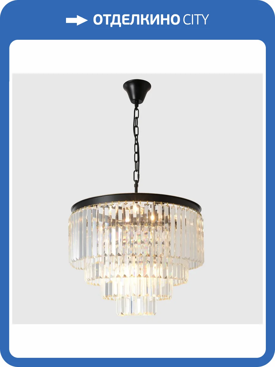 Люстра Crystal Lux Maxime SP6 Black фото 6