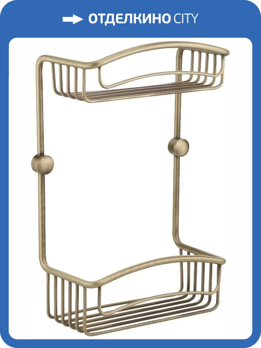 Полка Migliore Complementi 22026 бронза фото 3