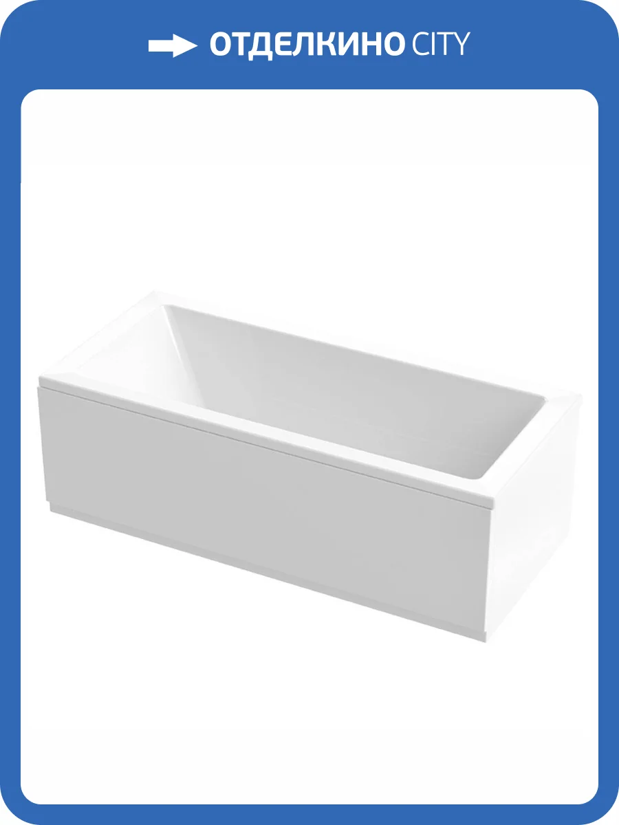 Акриловая ванна Cezares Plane 180x80 фото 4