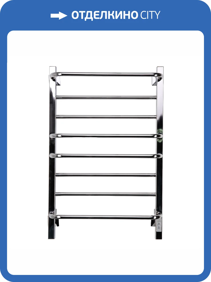 Полотенцесушитель электрический Comfysan Puro-K 013219 EC-8 80/50 хром фото 4