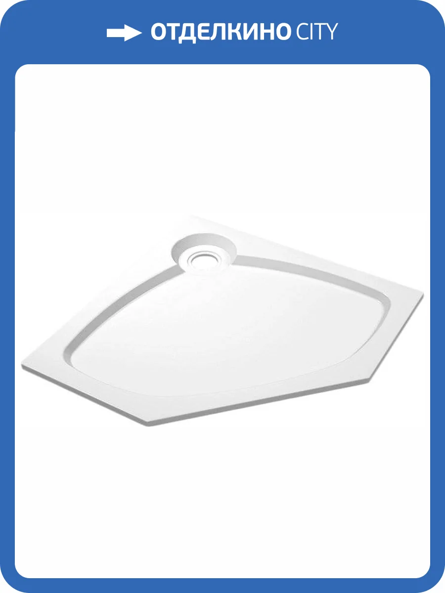 Поддон для душа Cezares Tray TRAY-S-P-100-56-W 100x100 фото 4