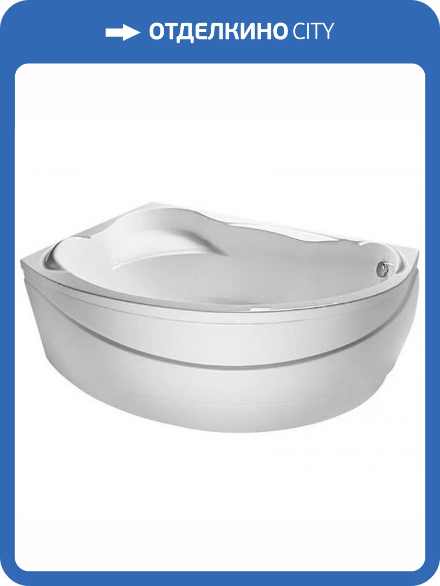 Акриловая ванна для комплекта 1Marka Catania 01кт1510л 150x105 L фото 3