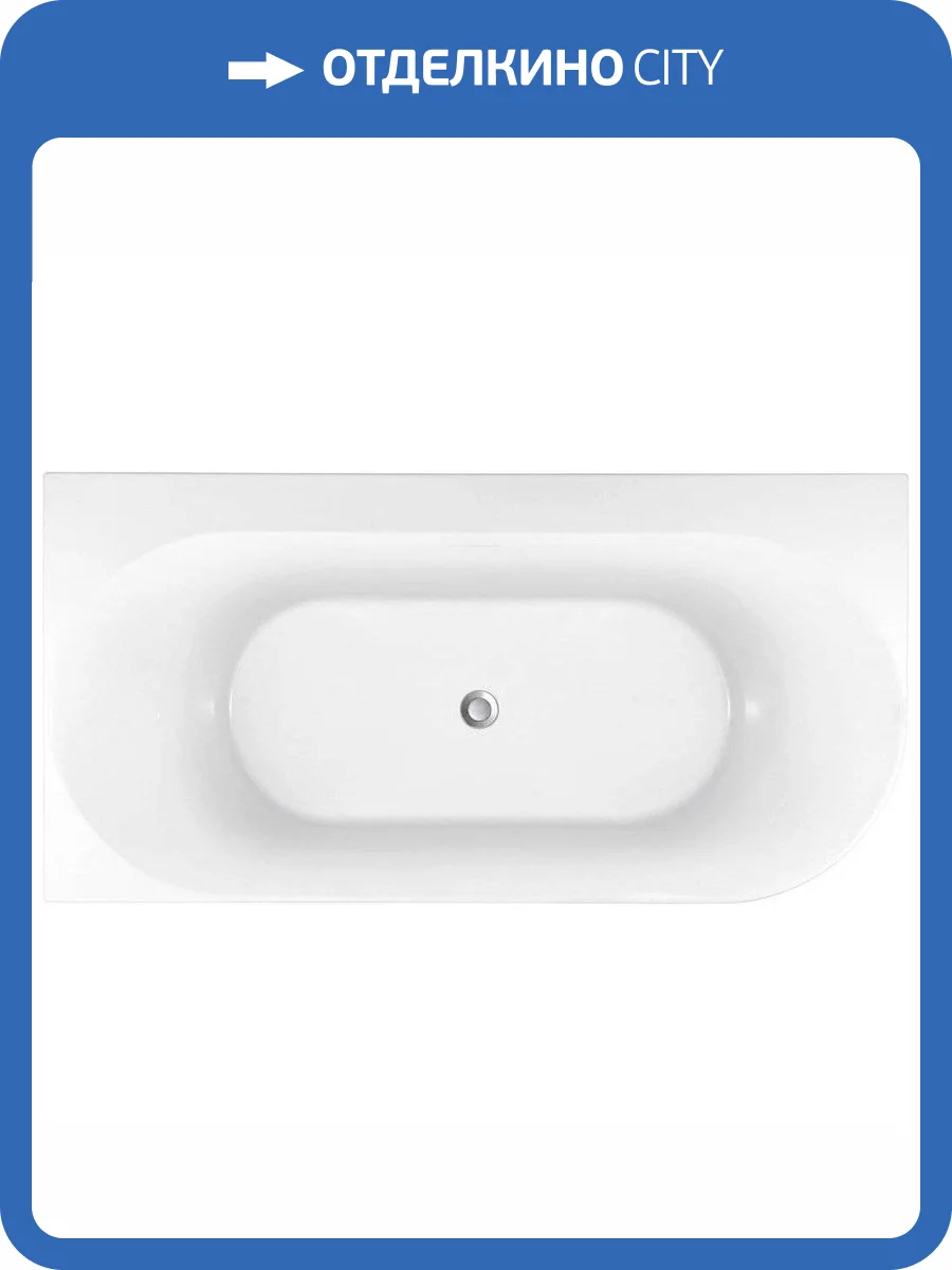 Акриловая ванна Allen Brau Priority 4 2.31004.20A 170x78 левая, белая глянцевая фото 3