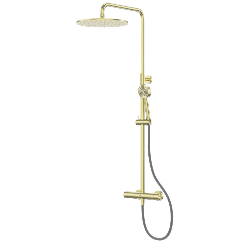 Душевая стойка Abber Wasser Kreis 316 AF8160BG брашированное светлое золото