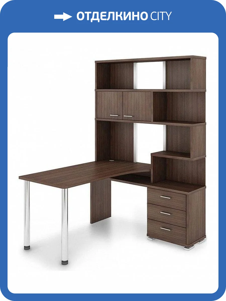 Стол компьютерный Merdes Домино MER_SR-420-150_SH-PRAV фото 2