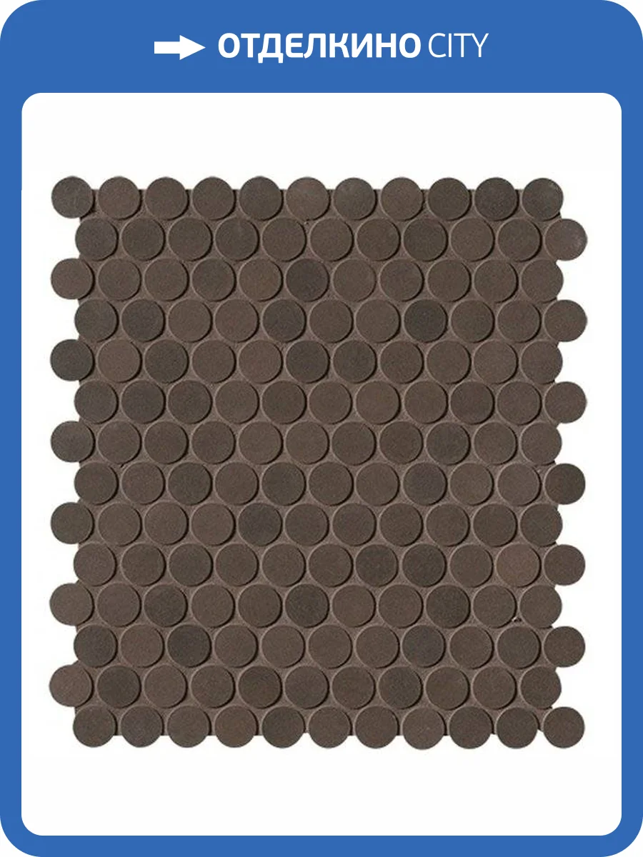 Мозаика FAP Ceramiche Milano&Floor fNSW Corten Round Mos. Matt 29.5x32.5 фото 2