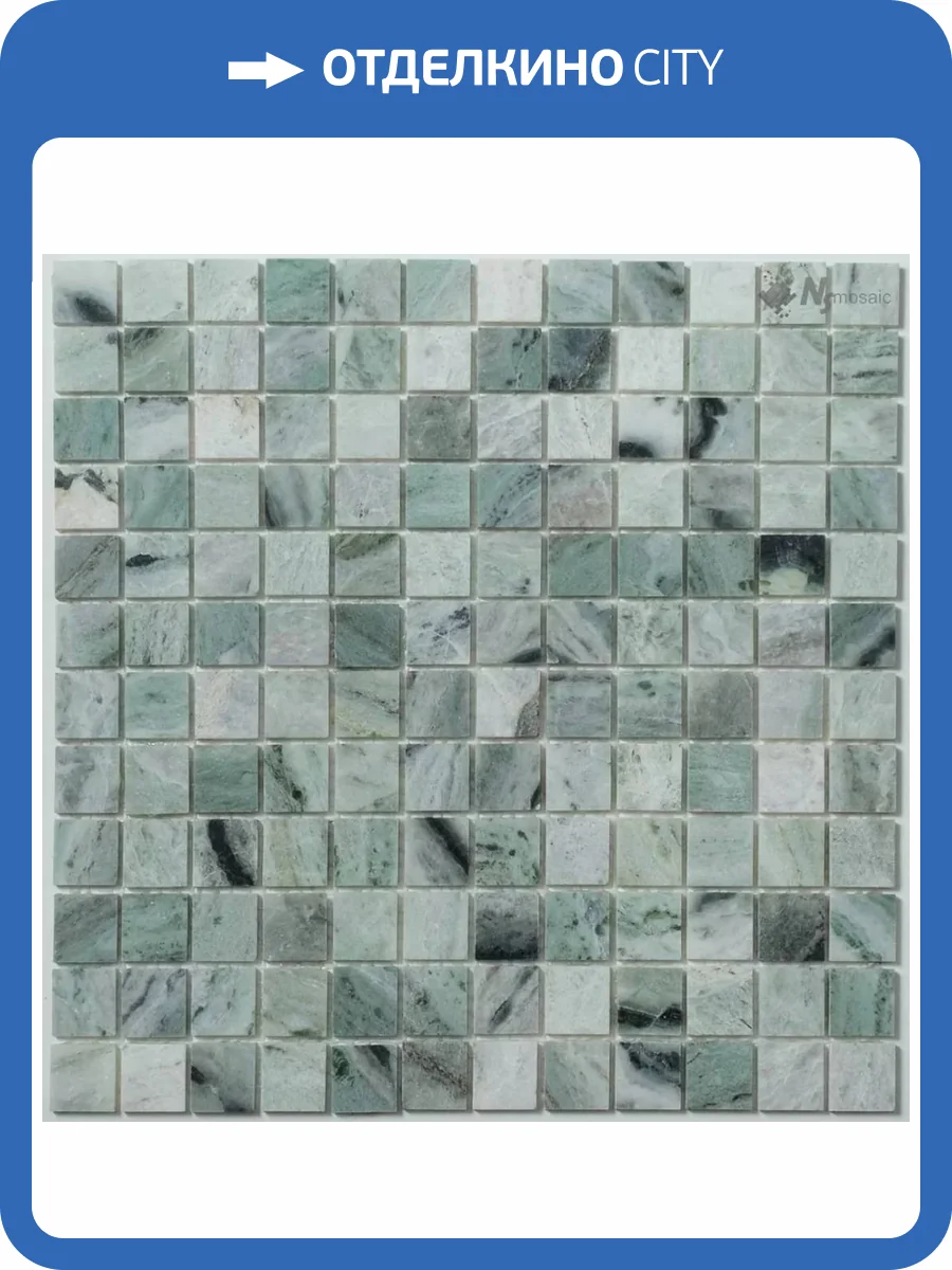 Мозаика NSmosaic Stone series KP-763 Камень Полированный (2.3x2.3) 29.8x29.8 фото 9