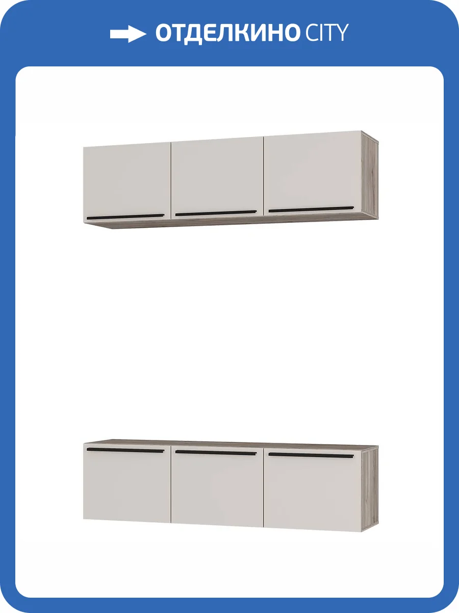 Тумба БТС МЕБЕЛЬ Урбан ТБ-18 00-00166301 дуб смоки, кашемир фото 4