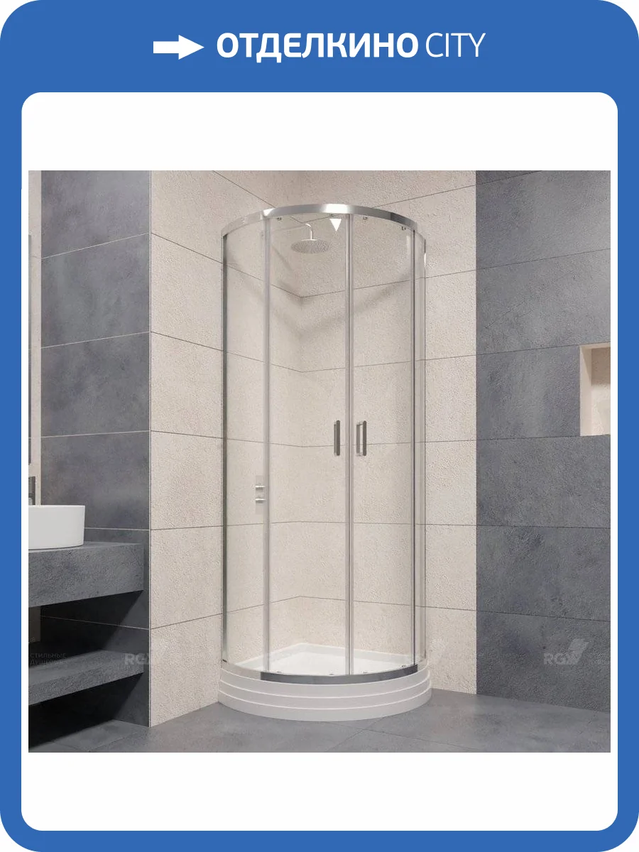 Душевой уголок RGW Passage PA-55 06085588-11 800x900x1950 профиль хром фото 4