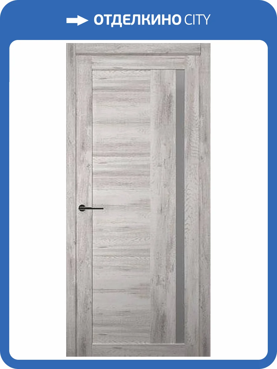 Межкомнатная дверь Albero Мегаполис Валенсия полотно Ель альпийская, стекло мателюкс 600x2000 фото 2