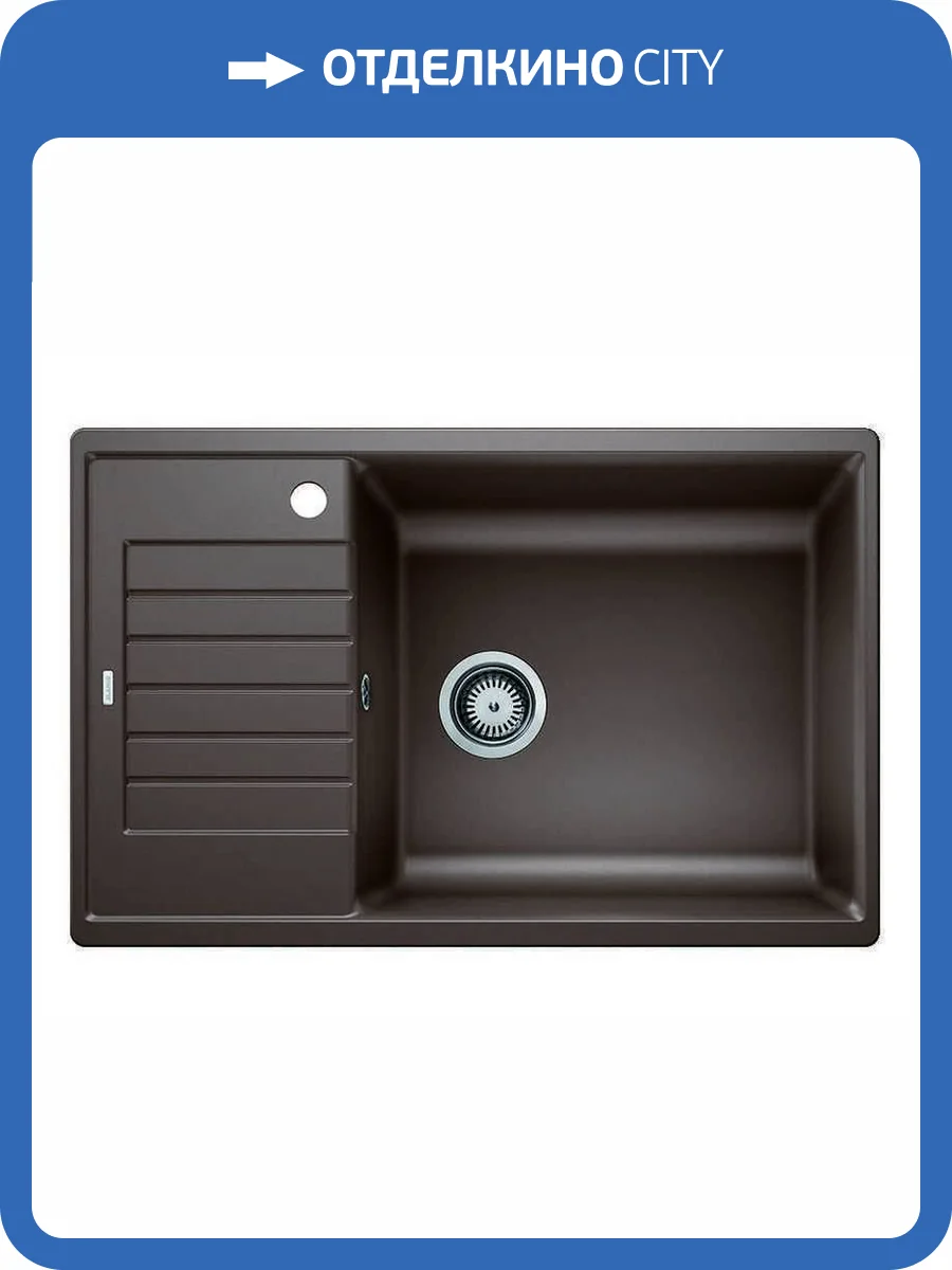 Мойка кухонная Blanco Zia XL 6 S Compact 523282 кофе фото 5