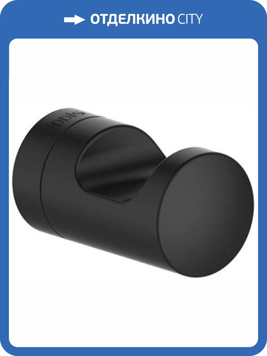 Крючок Iddis Noa NOABL10i41 черный матовый фото 4