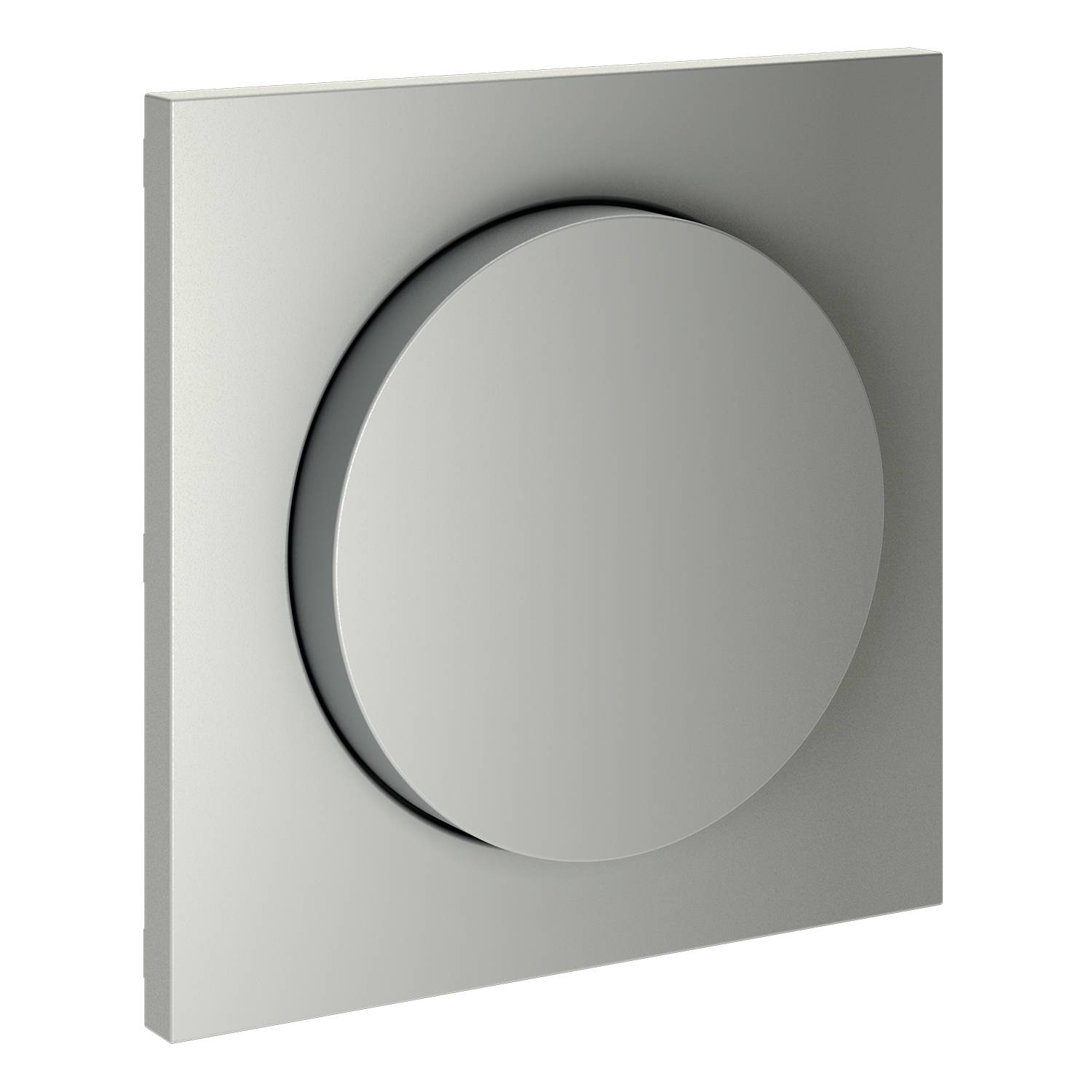 Лицевая панель для светорегулятора поворотно-нажимного Voltum S70 VLS002005 сталь