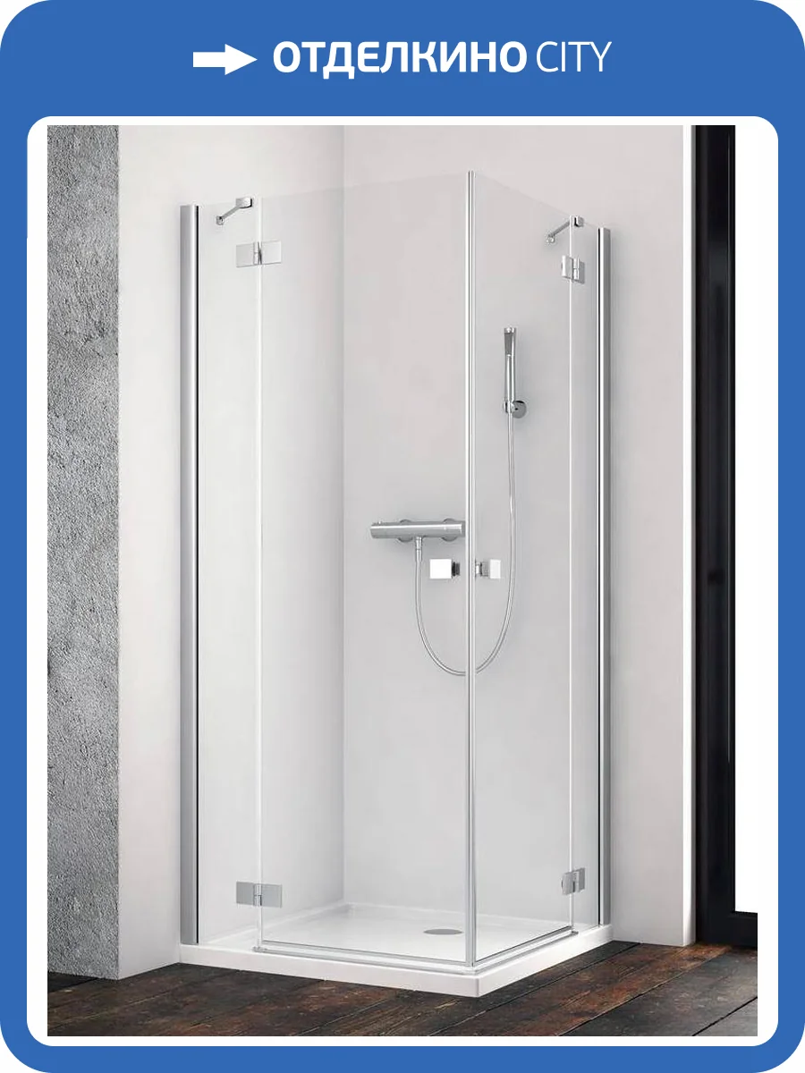 Душевая дверь Radaway Essenza New KDD-B 80L 385070-01-01L 80x200 хром прозрачное фото 2