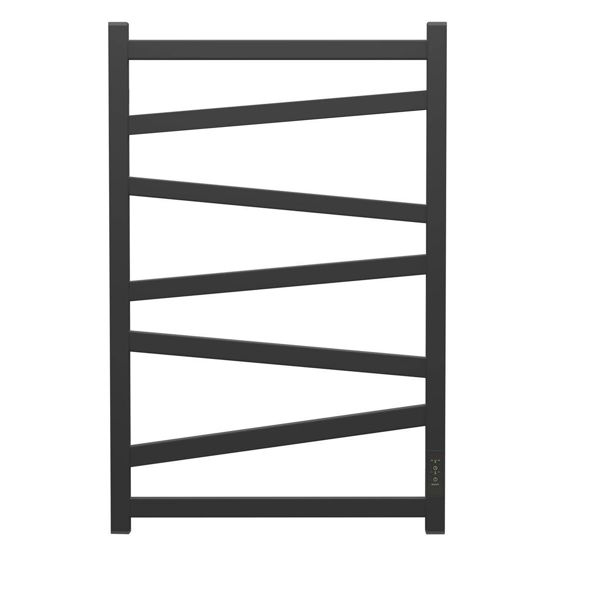 Полотенцесушитель электрический Apextermo Генезис GN00185BM черный матовый, 80x50