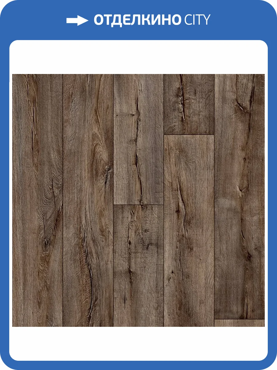 Линолеум Ideal Ultra 2_696M Cracked Oak (рулон: 3.5x22=77 м2) фото 4
