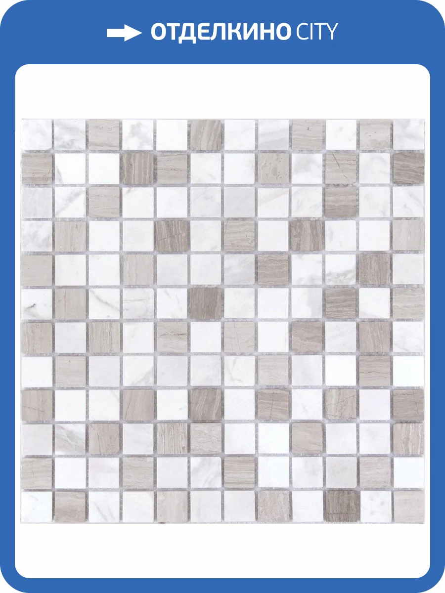 Мозаика LeeDo Pietrine 4 Pietra Mix 2 Mat (2.3x2.3) 29.8x29.8 фото 2