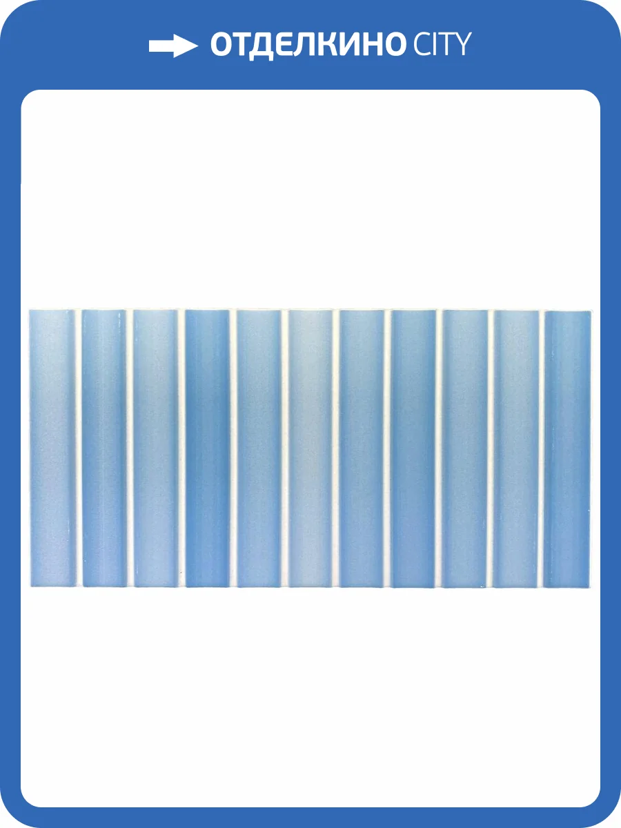 Мозаика Dune Kit-Kat 188913 Sky Matt 11.5x23.1 фото 2