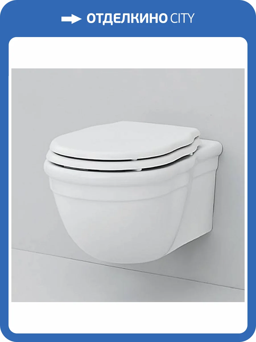 Чаша для унитаза подвесного ArtCeram Hermitage HEV010 01 00 белая фото 3