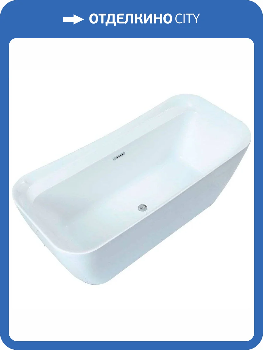Акриловая ванна Allen Brau Infinity 2 2.21002.20 170x78 белая глянцевая фото 15