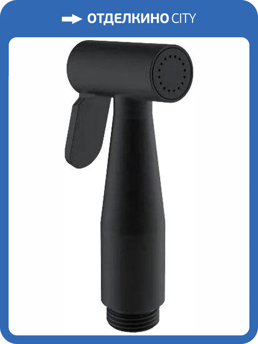 Гигиенический душ Aquanet Passion AF300-83B чёрный матовый фото 3