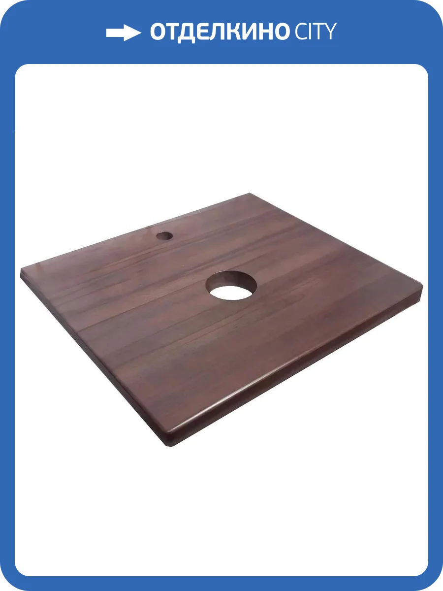 Столешница Jorno Wood 60, темное дерево фото 2