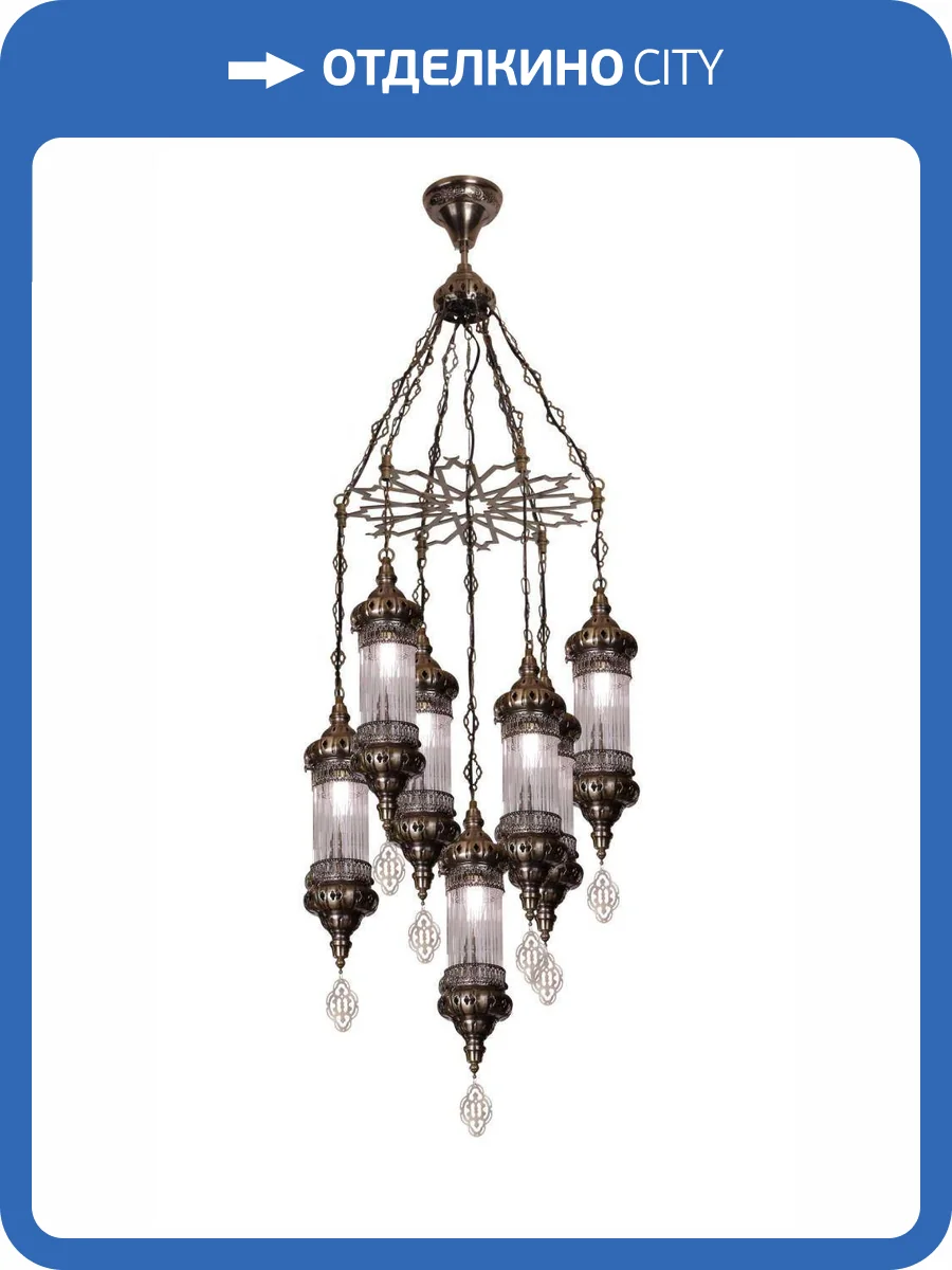 Люстра подвесная Alfa Light F1524-16 фото 2