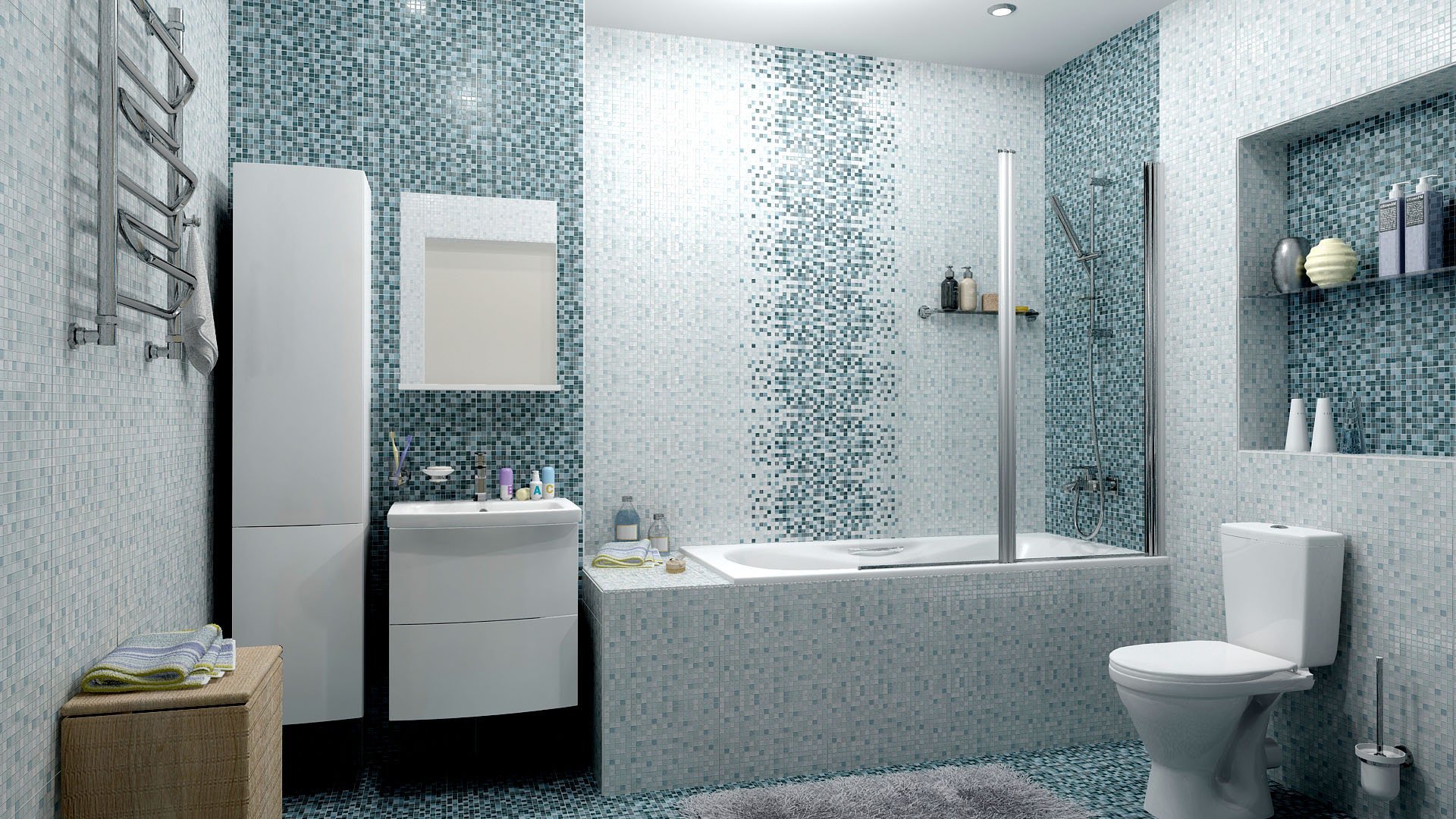 Cersanit Motive Blue фото 2