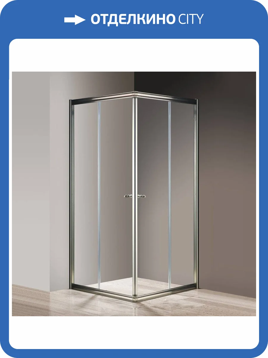 Душевой уголок Cezares Giubileo-A-2-100 прозрачное стекло, бронза фото 6