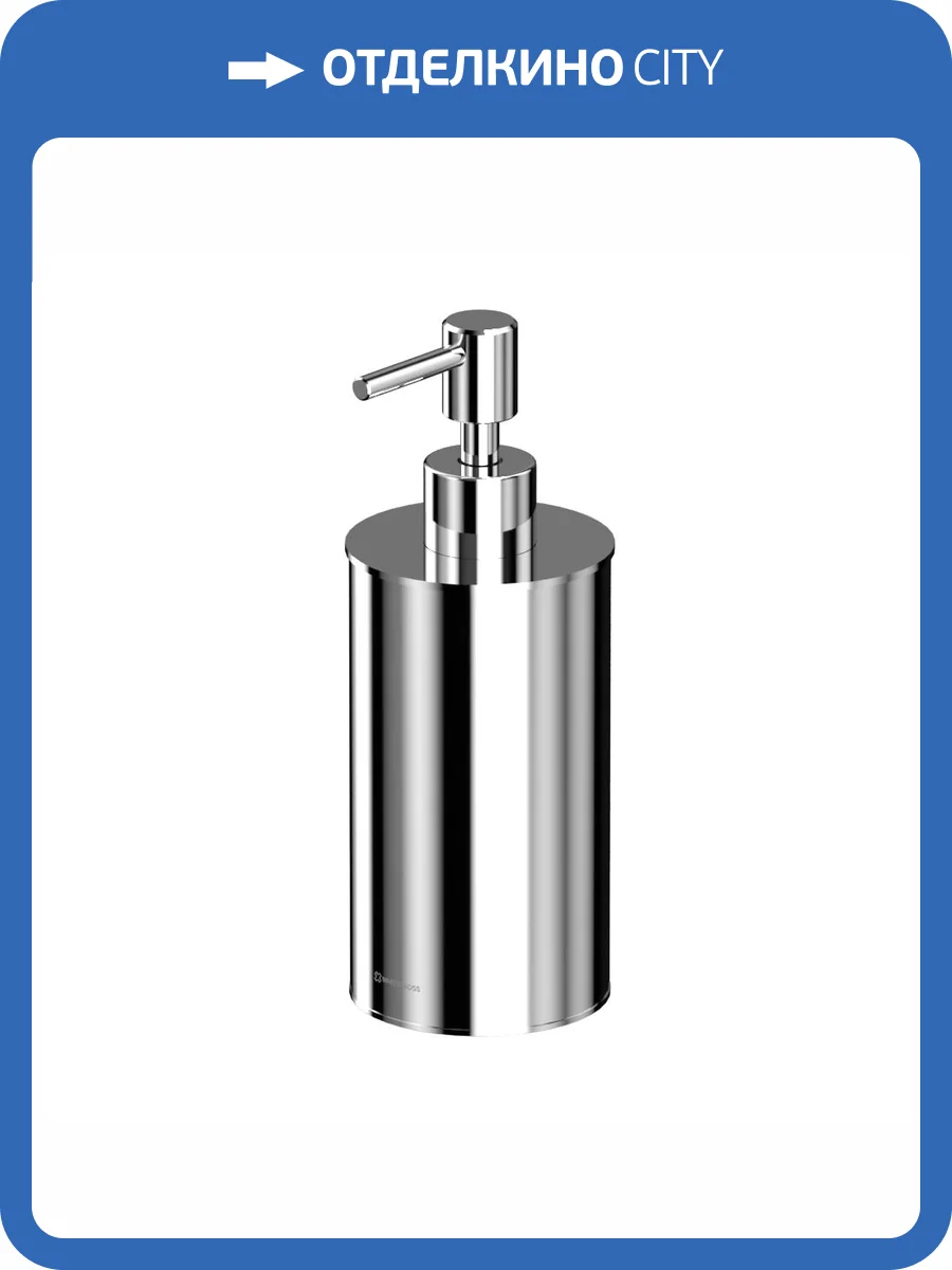 Дозатор для жидкого мыла WHITECROSS Ergo ER2246CR настольный, хром фото 3