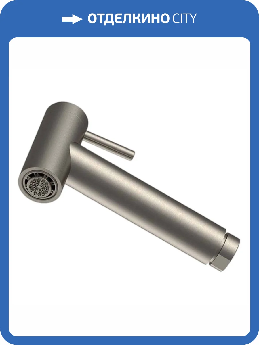 Гигиеническая лейка Remer X-Style Inox SS332ON нержавеющая сталь фото 3