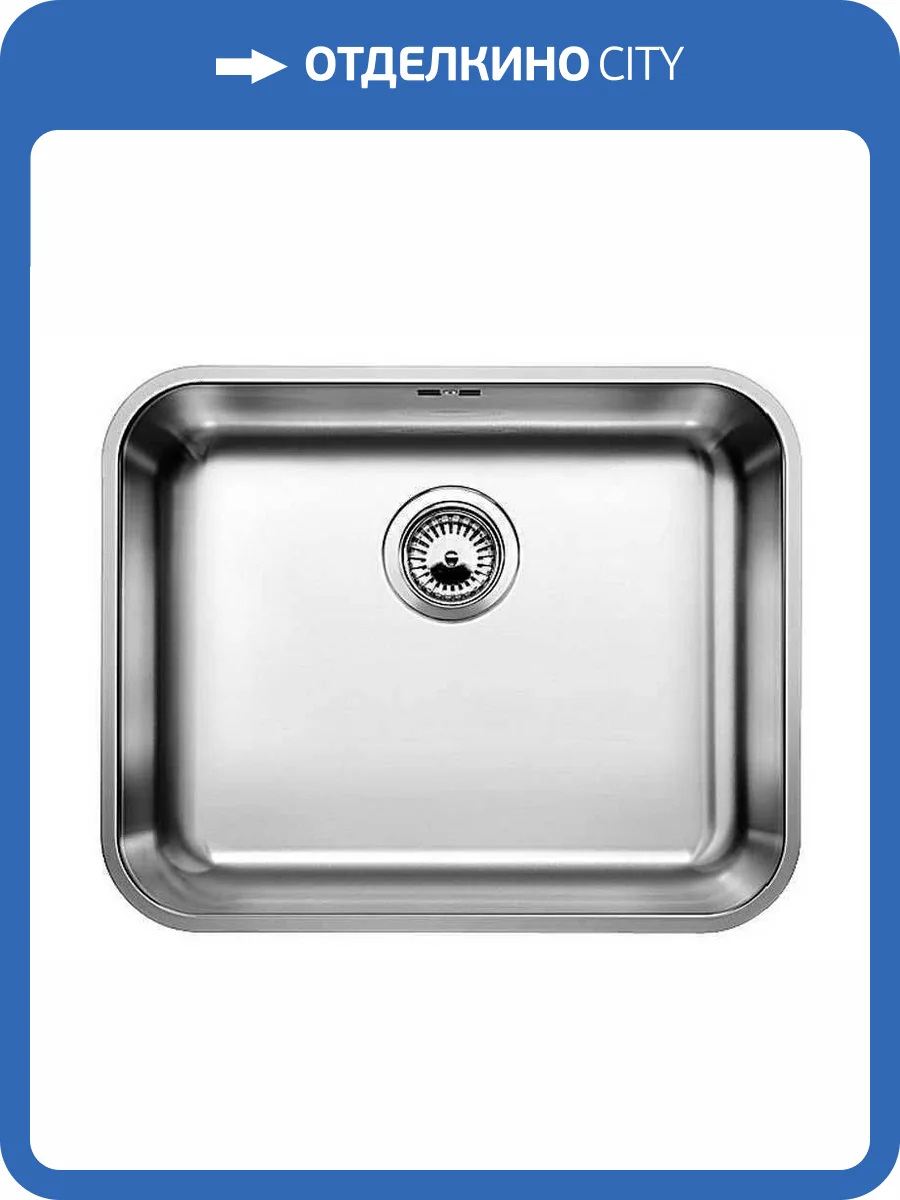 Мойка кухонная Blanco Supra 500-U 518205 нержавеющая сталь фото 5