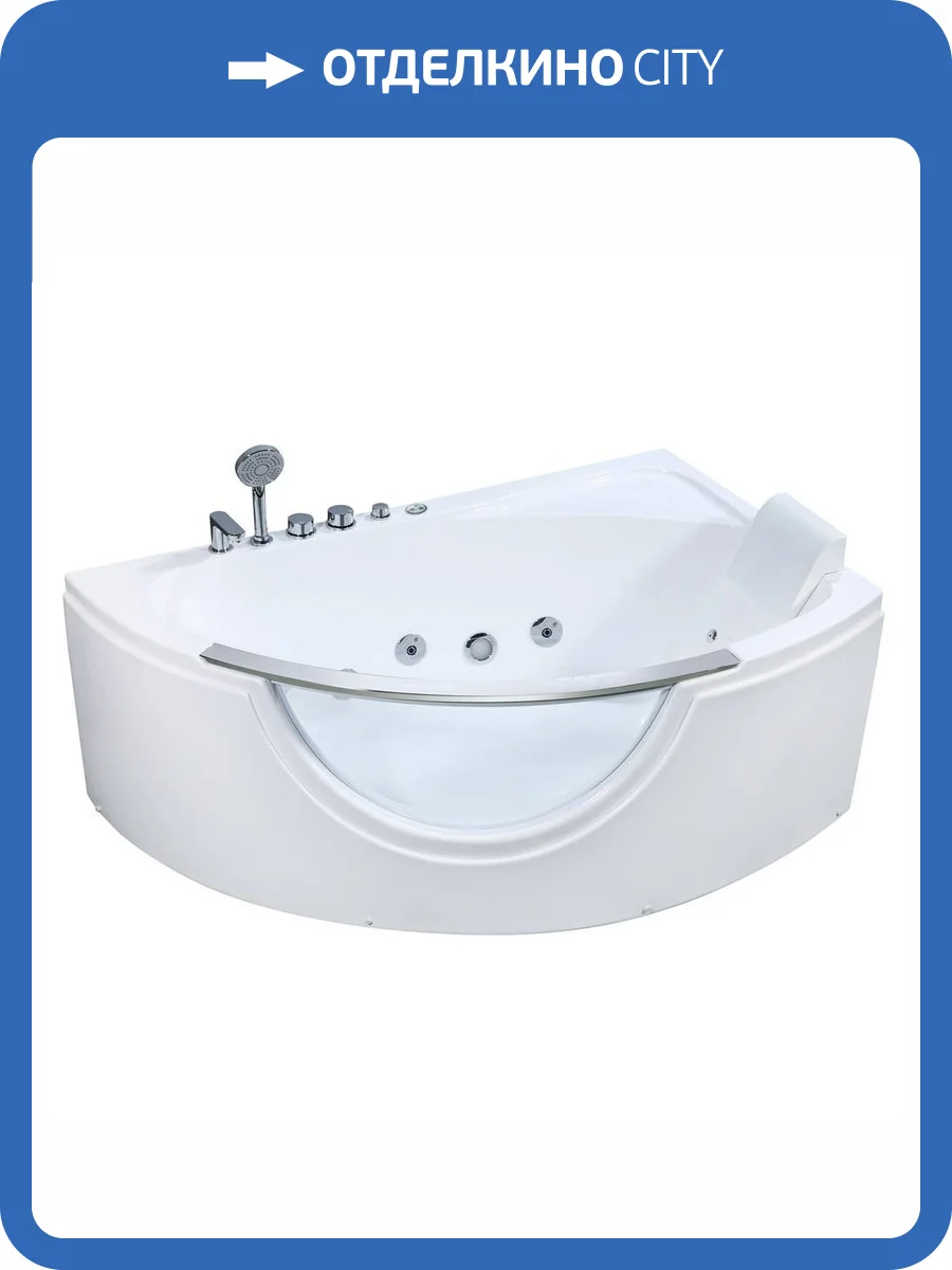 Акриловая ванна Orans 62110R 160x100 с гидромассажем фото 6