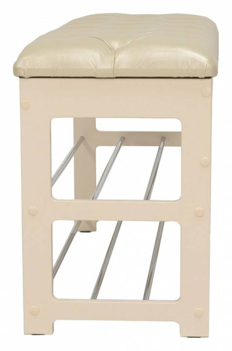 Банкетка-стеллаж для обуви Leset Грейс 2100897000003 Белый Oregon perlamutr 106 фото 4