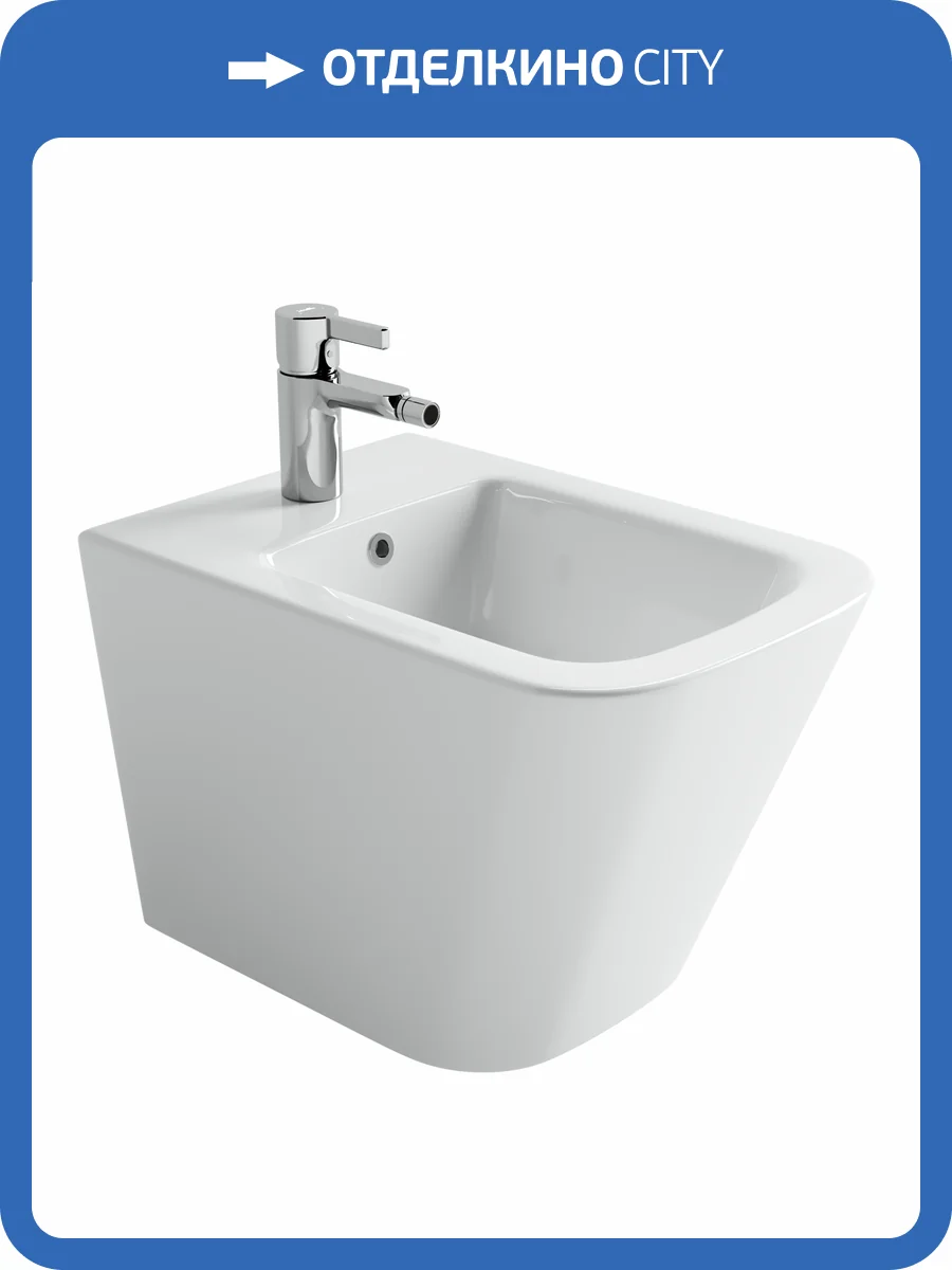 Биде подвесное Ceramica Nova Union CN4010 фото 6