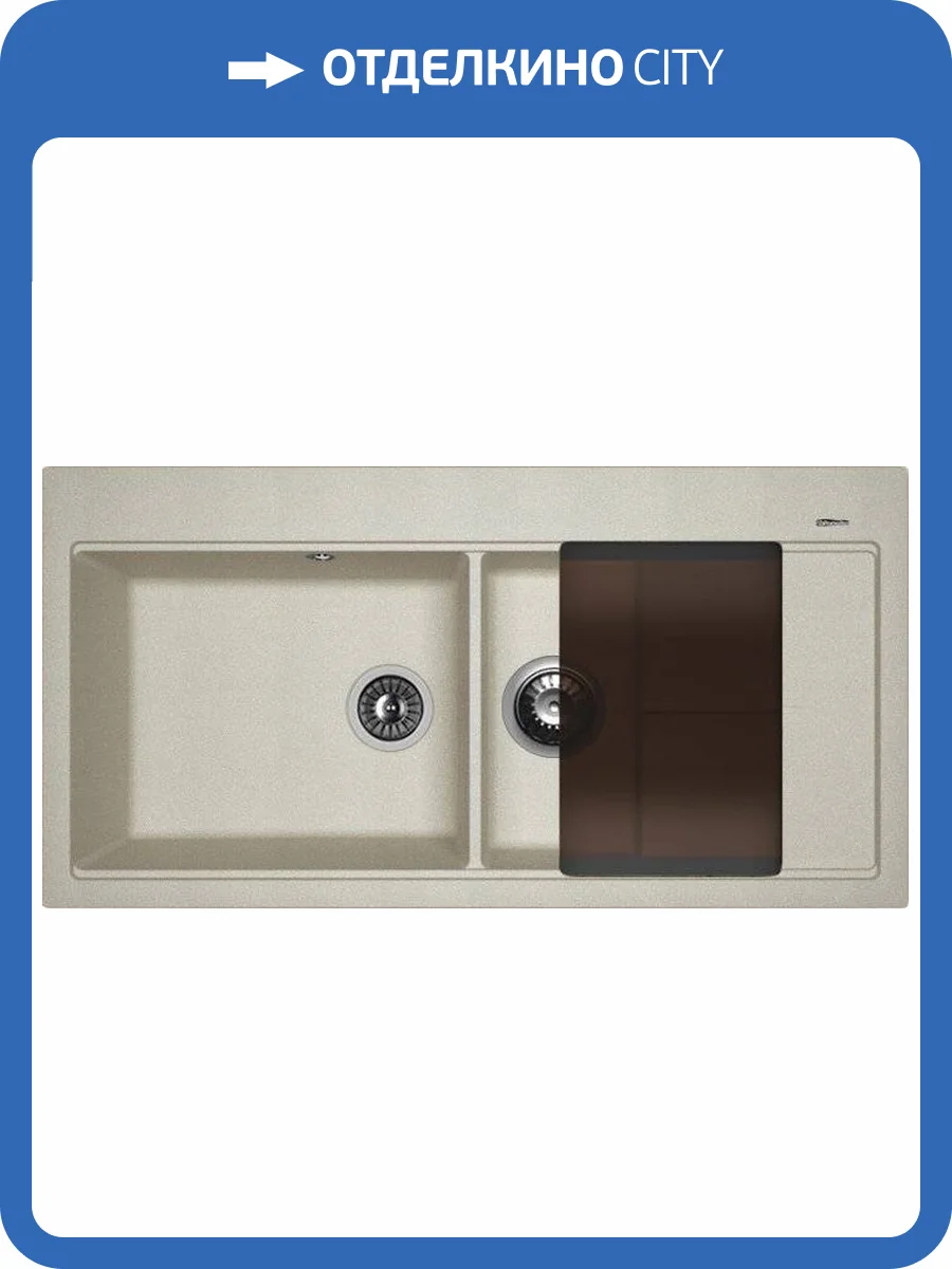 Мойка кухонная Florentina Россана грей фото 4