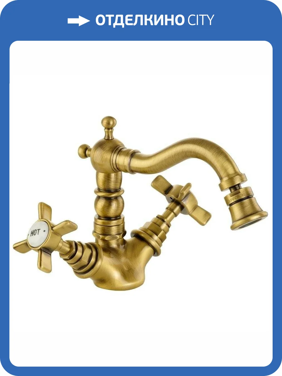 Смеситель для биде Migliore Princeton 19343 бронза фото 3