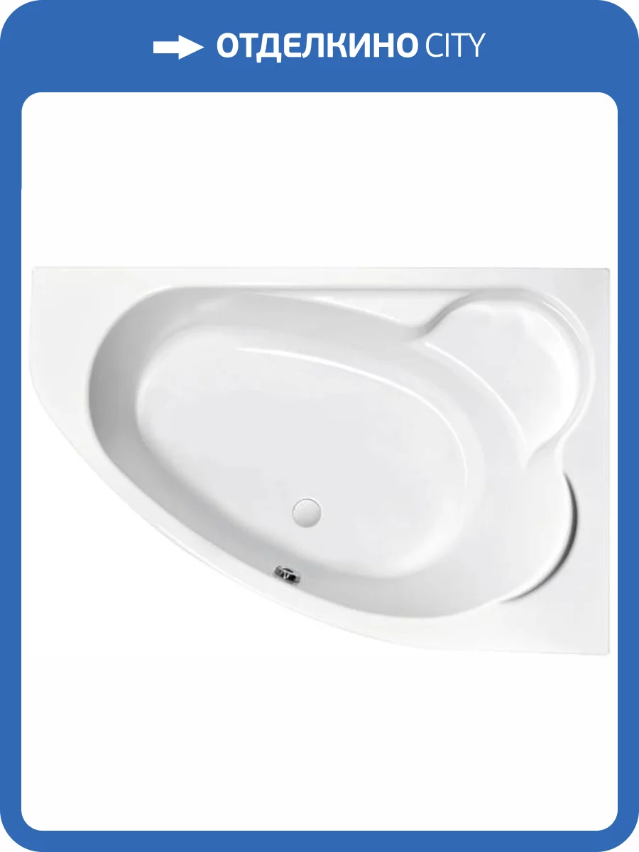 Акриловая ванна Cersanit Kaliope 63444 (WA-KALIOPE*170-R) 170x110 см R фото 3