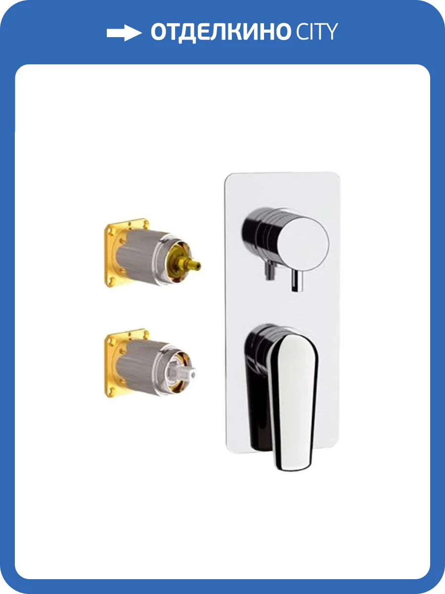 Смеситель для душа Remer Vanity V93KB хром фото 3