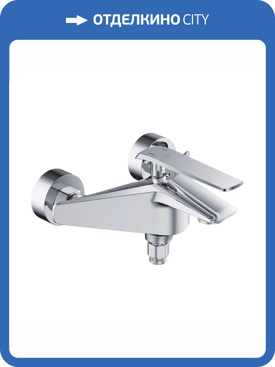 Смеситель для ванны Rose R1302 хром фото 4